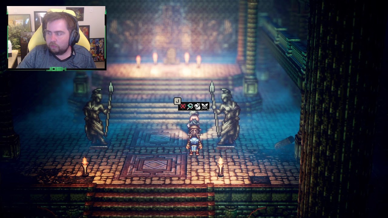 Octopath Traveler - Day 9 - Time for another dungeon and the long journey to Coastport....