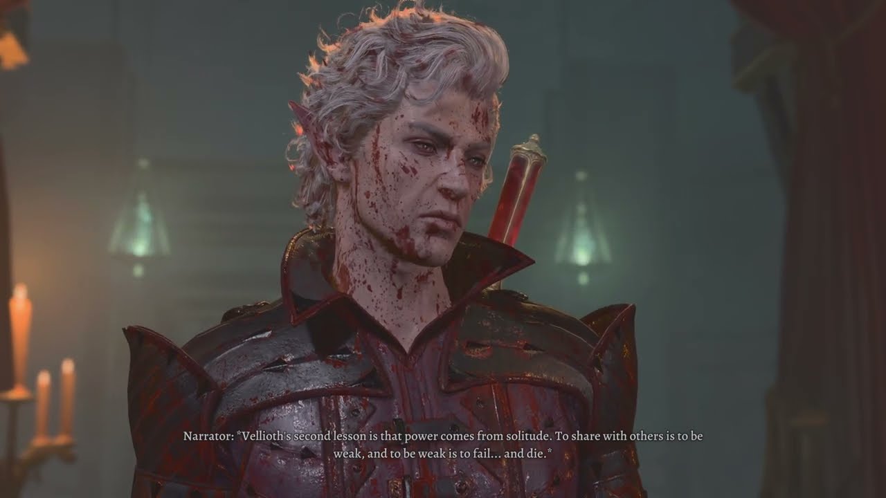 Astarion learning of Vellioth abusing Cazador #baldursgate3 #gaming