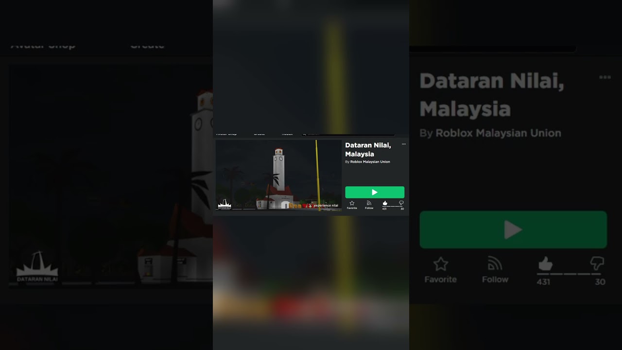Game Roblox Malaysia yang menarik dan popular (dan gamenya akan datang) #shorts #malaysia