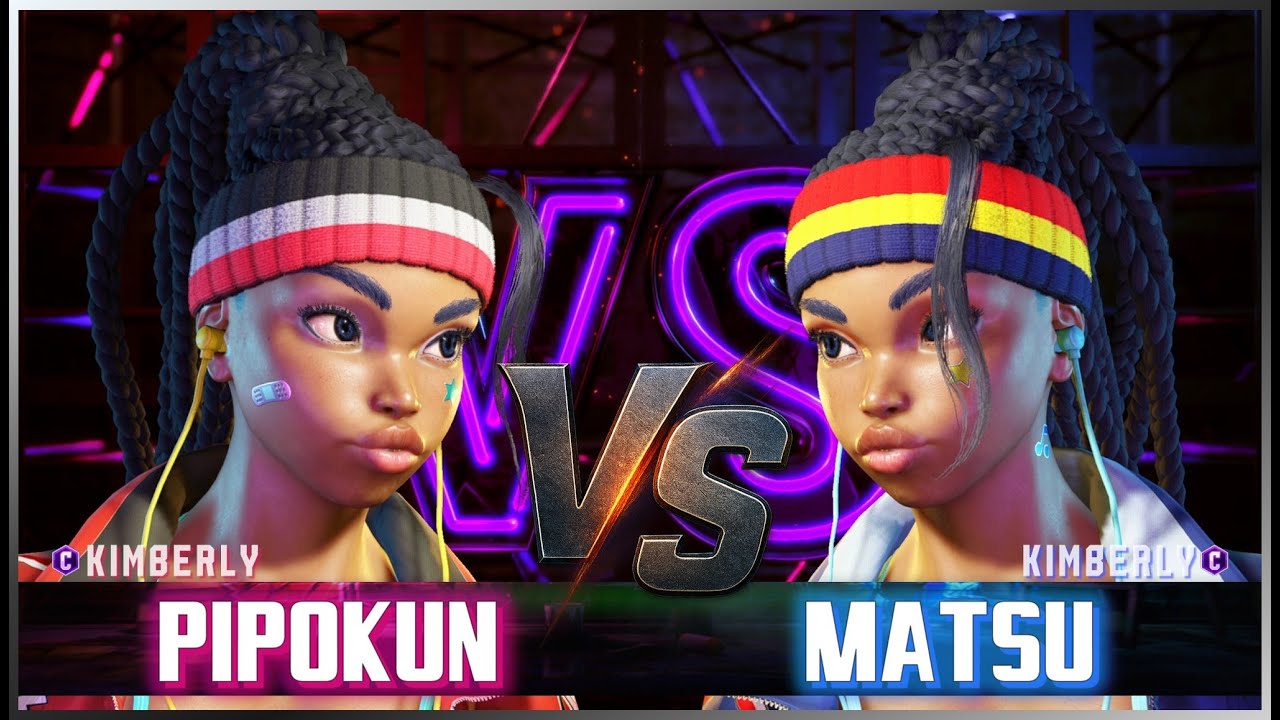 SF 6 ⚔ PIPOKUN (Kimberly) 🆚 MATSU (Kimberly)  ⚔ Master Level Gameplay