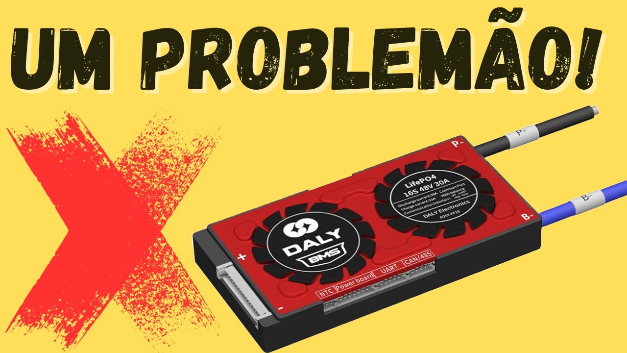 Smart BMS Daly com PROBLEMA!
