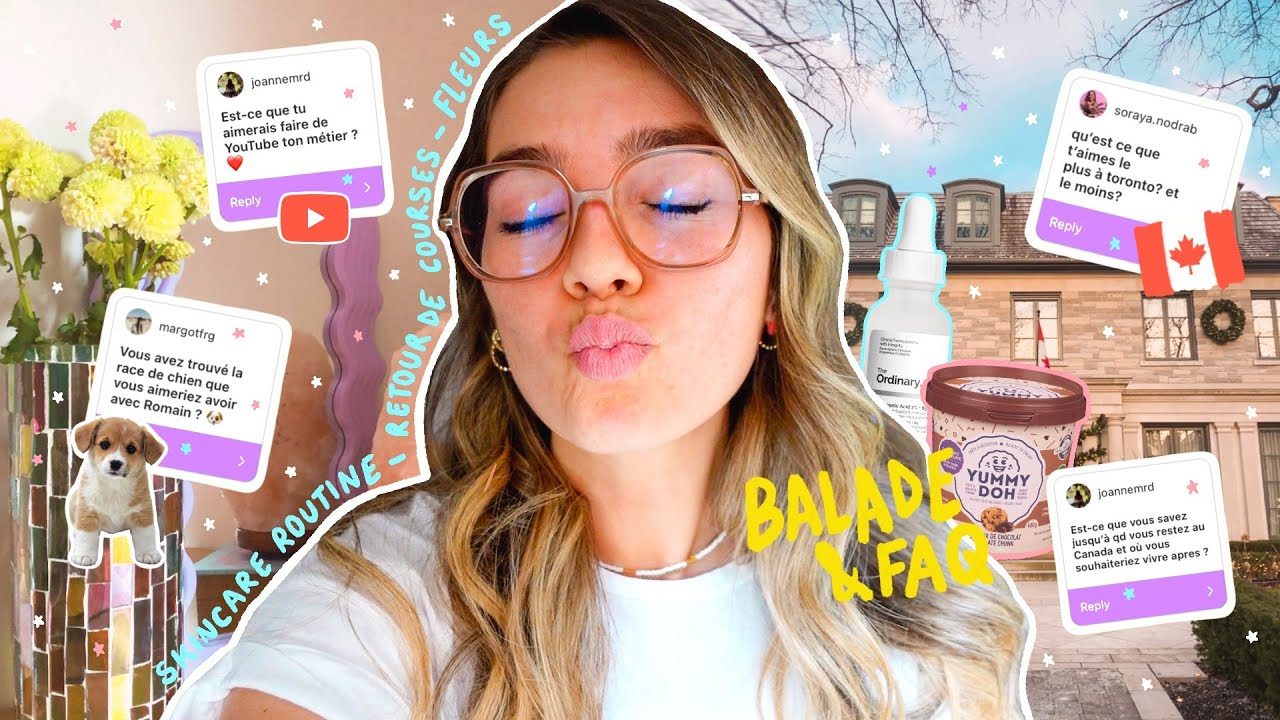 Les jolies maisons de Toronto + FAQ (canada, youtube, chien...) - VLOG 🇨🇦