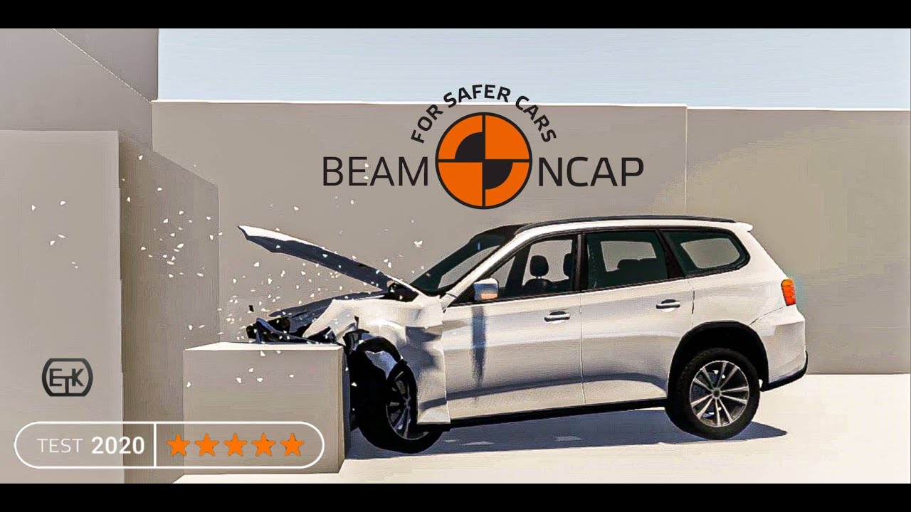 BeamNG ETK 1300 Series NCAP Crash Test