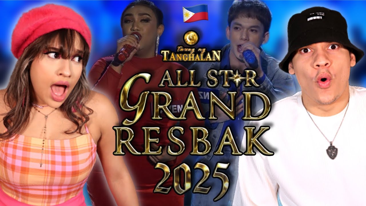 How is this SINGING Show so good!? Latinos react to Tawag Ng Taghalan Grand All Star Resbak 2025