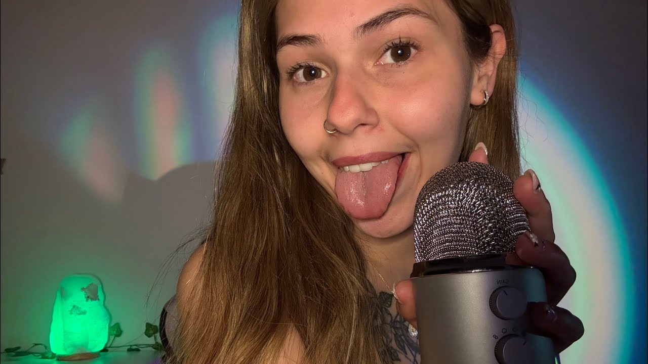 ASMR Mouth Sounds & Hand Movements❤️ (the best combination)