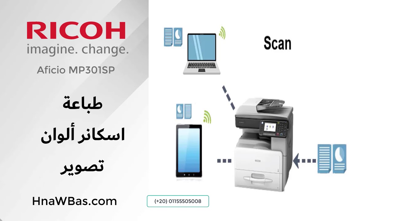 VTC RICOH Aficio MP301SP 3in1 Printer-Scanner-Copier