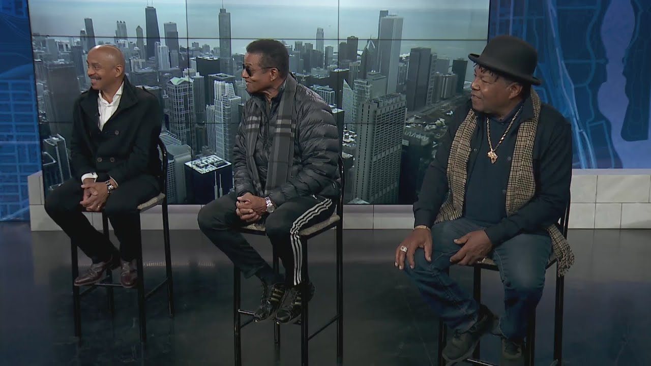 Marlon, Jackie and Tito Jackson