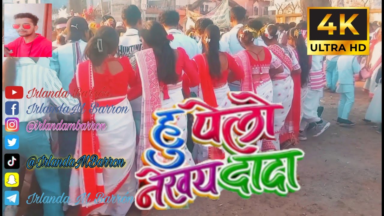 हु  पेलो  नेखय दादा // hu pello nekhay Dada // nagouri kudukh sarhul video // kudukh video..🥀😍