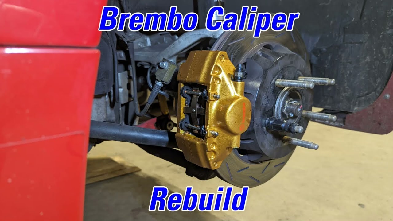 Brembo Caliper Basic Rebuild How-To