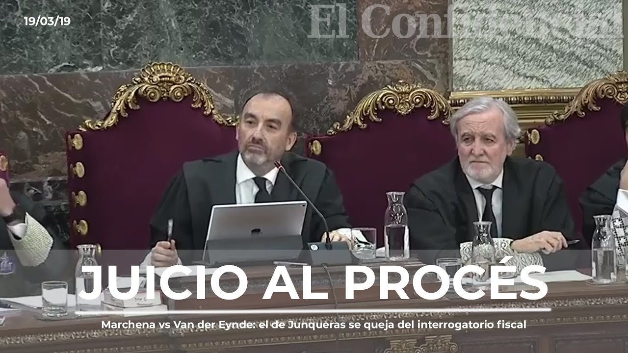 Marchena vs Van der Eynde: el abogado de Junqueras se queja del interrogatorio del fiscal