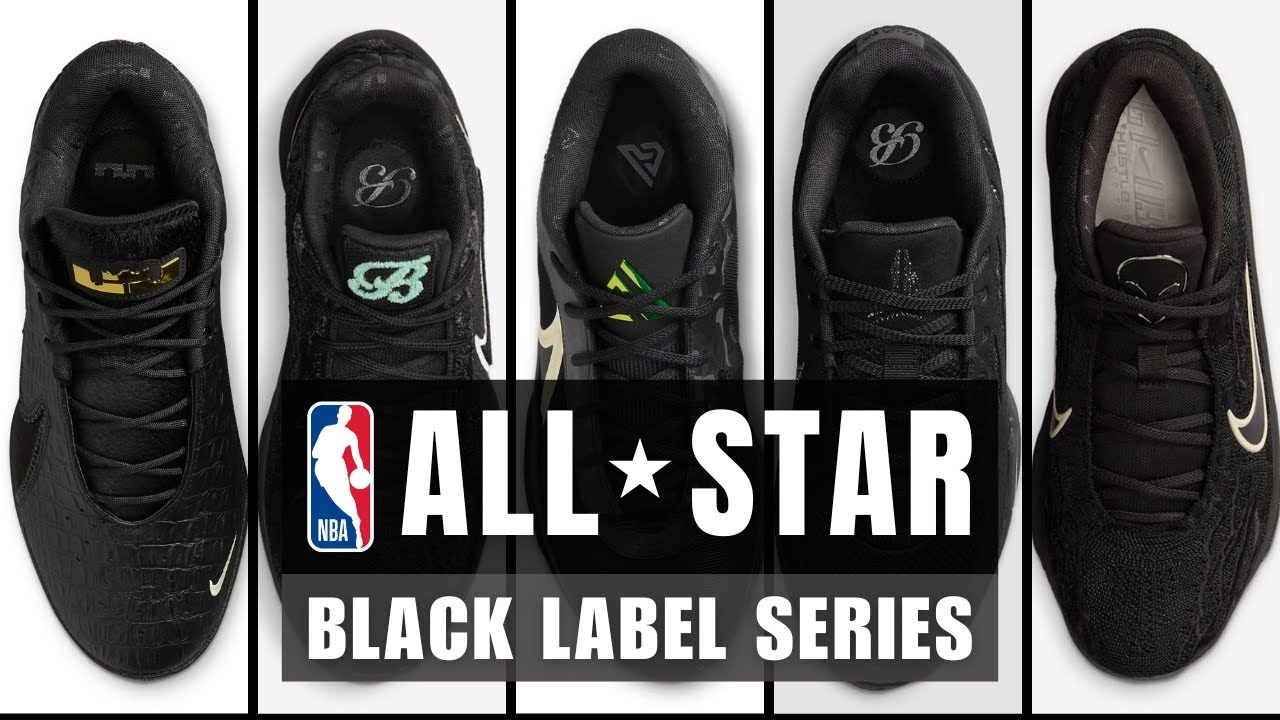 Nike Basketball Shoes Release A Black Label Series for NBA ALL STAR 2025