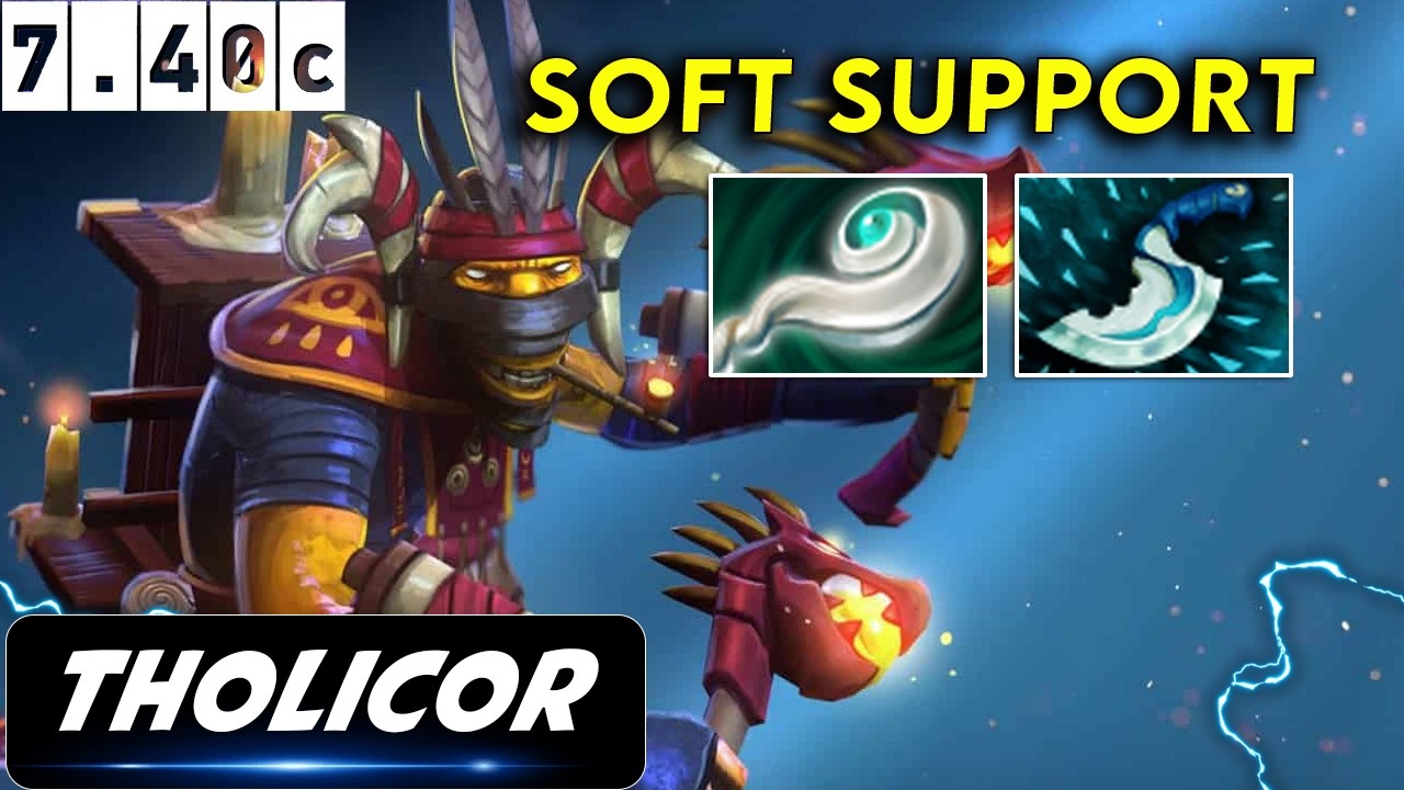 Tholicor Shadow Shaman Soft Support - Dota 2 Patch 7.40c Pro Player Full Gameplay