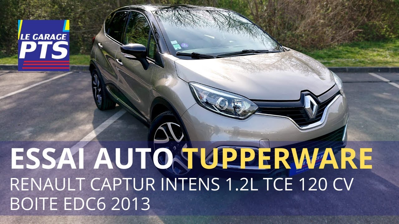 ESSAI TUPPERWARE – RENAULT CAPTUR INTENS 1,2L TCE 120CV EDC6 2013