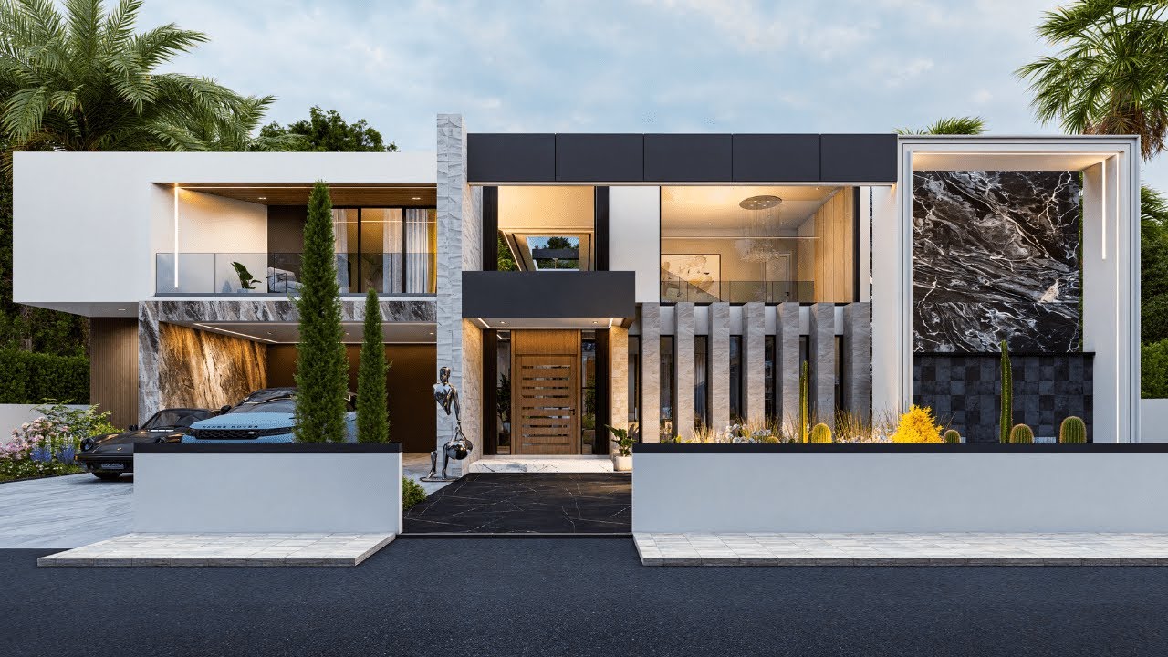Luxury Modern House Design | 4 Bedroom | 330 sqm