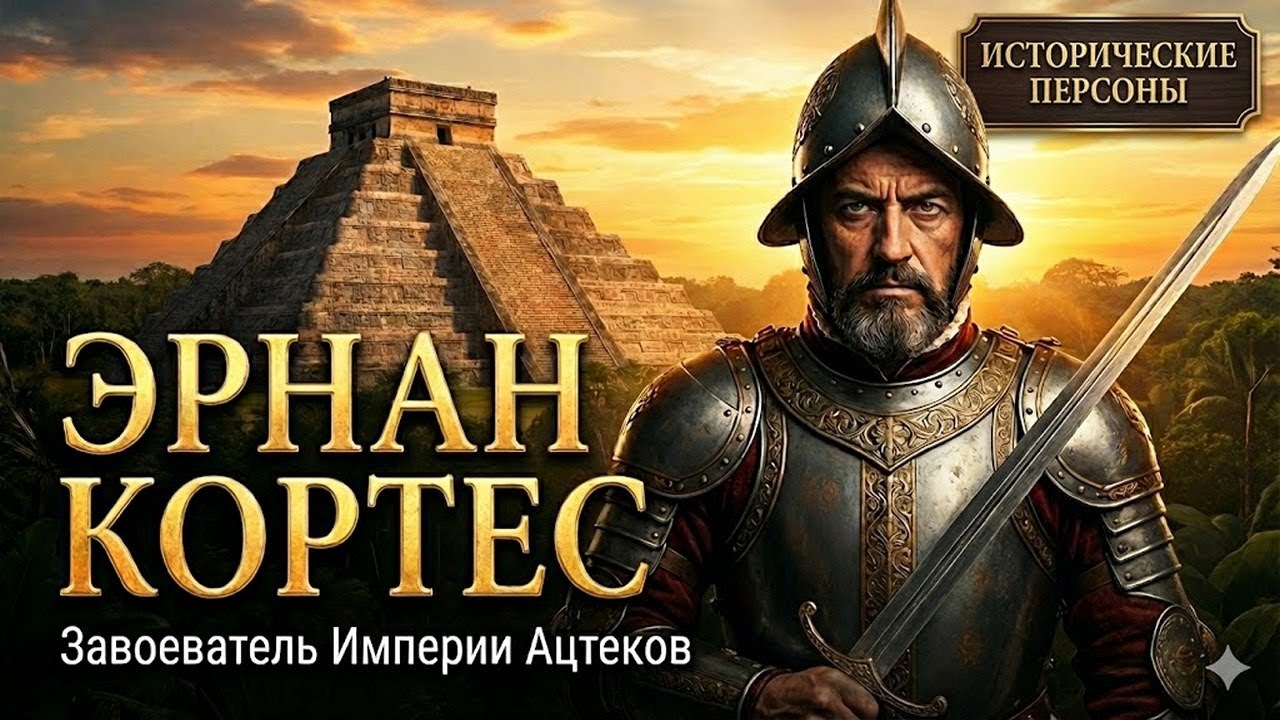 Эрнан Кортес и падение Ацтеков⚔️Как 400 испанцев уничтожили Империю