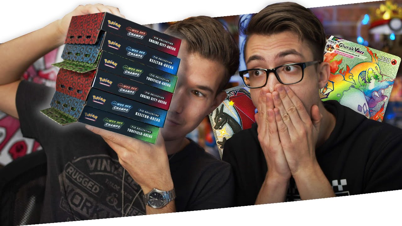 Wo sind die GLURAK SHINYS?! Weg des Champs Display @TheZeroOfTime  Pokemon Booster Unboxing Opening
