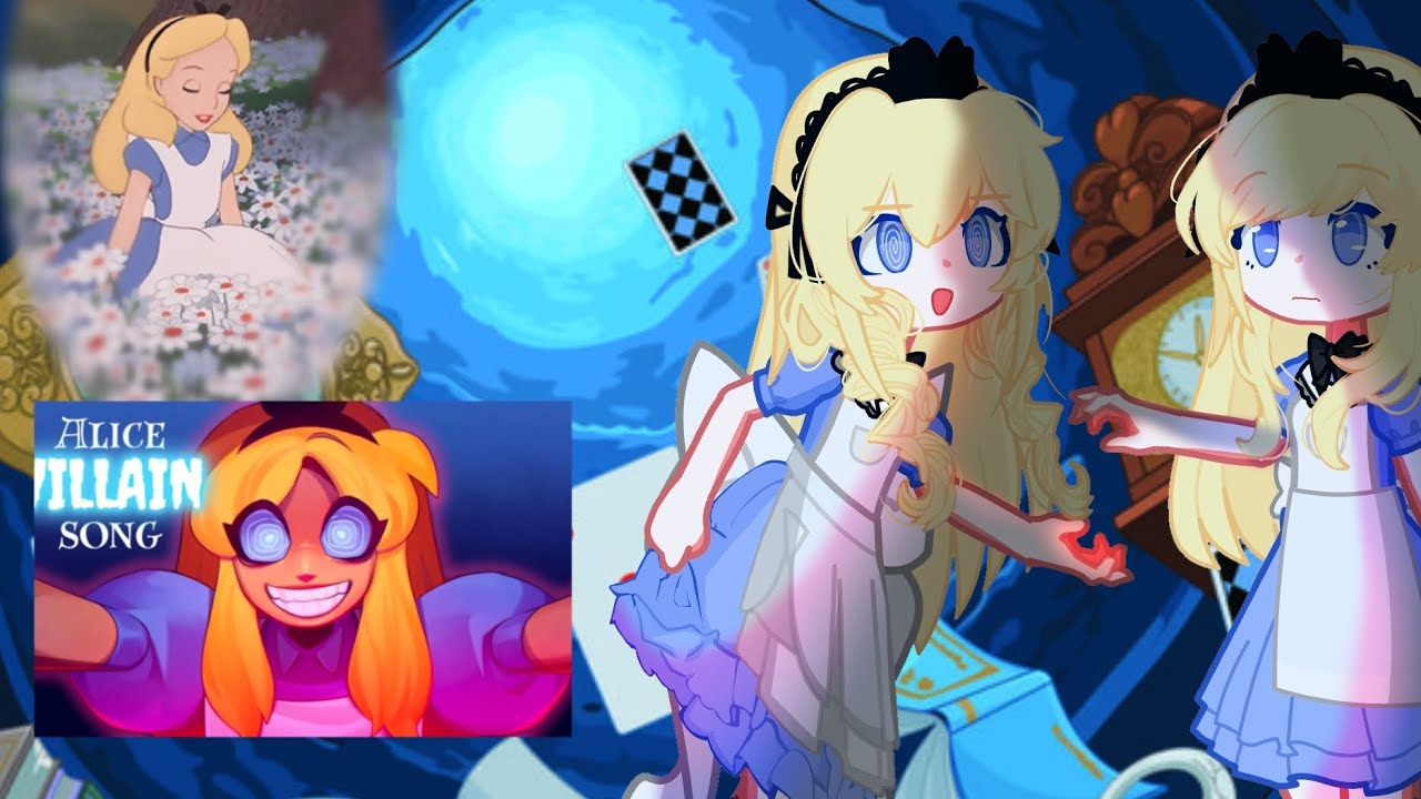 ♡ || twisted wonderland react to yuu as Alice in Wonderland villain song || 2X