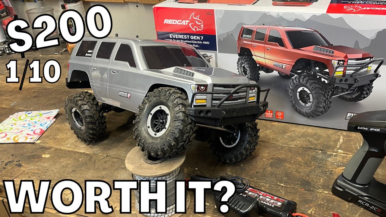 $200 Scale Crawler! Redcat Gen 7 First Look & Test! Is it any good in 2023?
