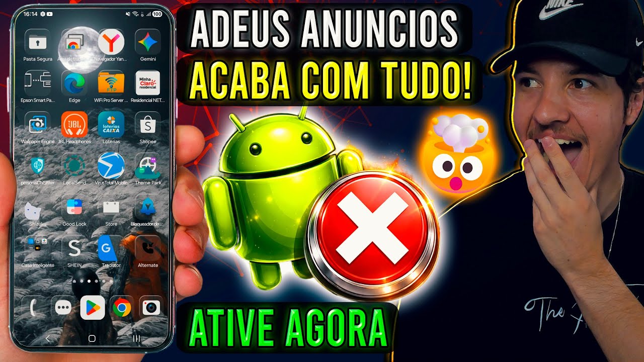 🚫 Adeus ANÚNCIOS! Bloqueie tudo no ANDROID GRÁTIS