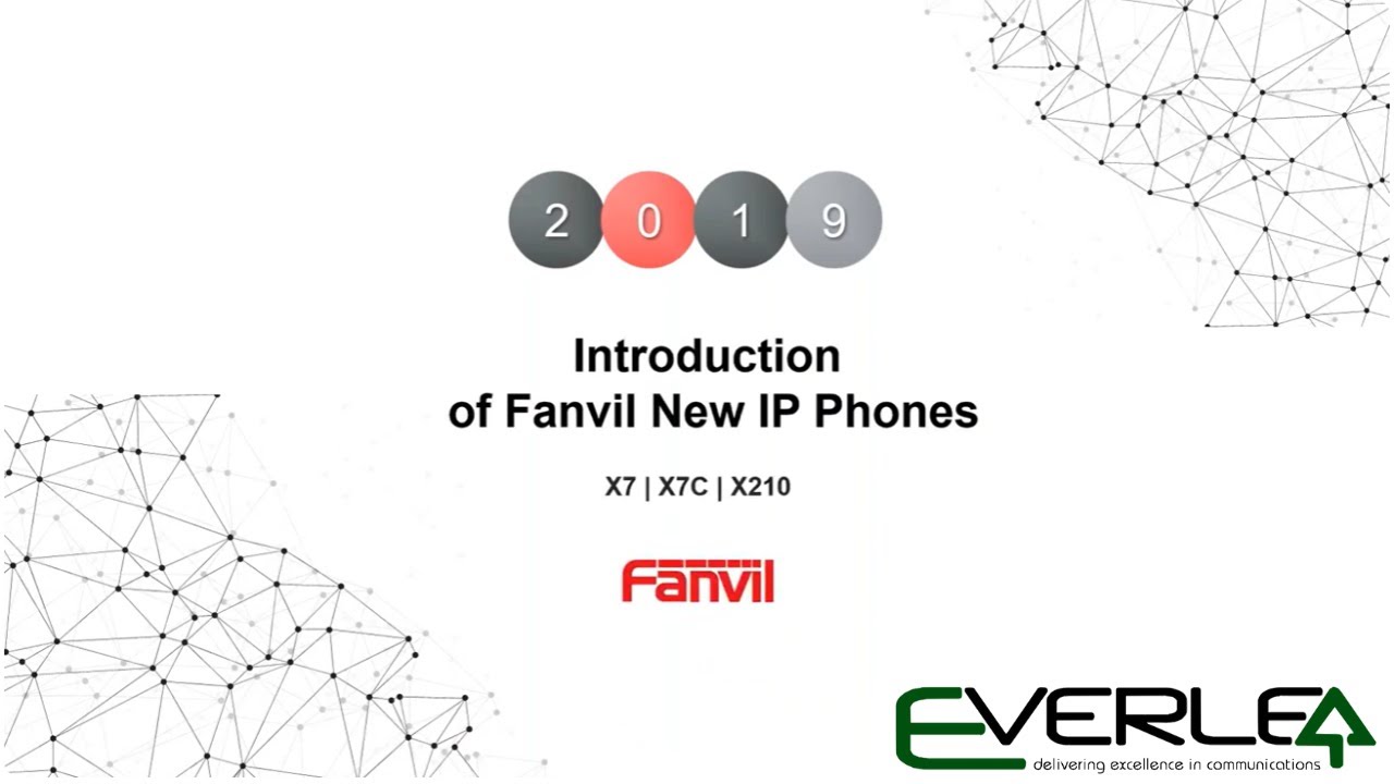 What's New in Fanvil X7 X7C X210