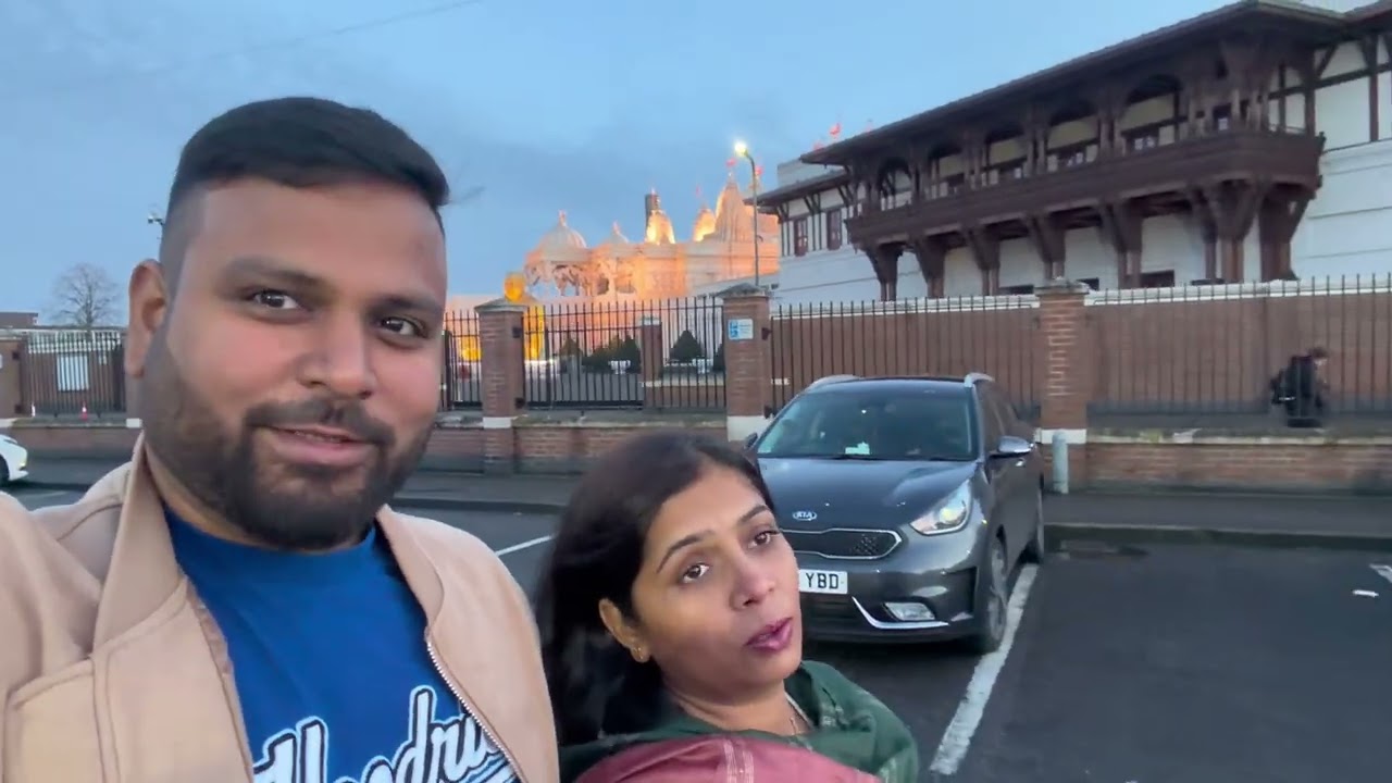 Visited Swaminarayan Mandir UK 🇬🇧 | Peaceful & Spiritual Vlog 🙏