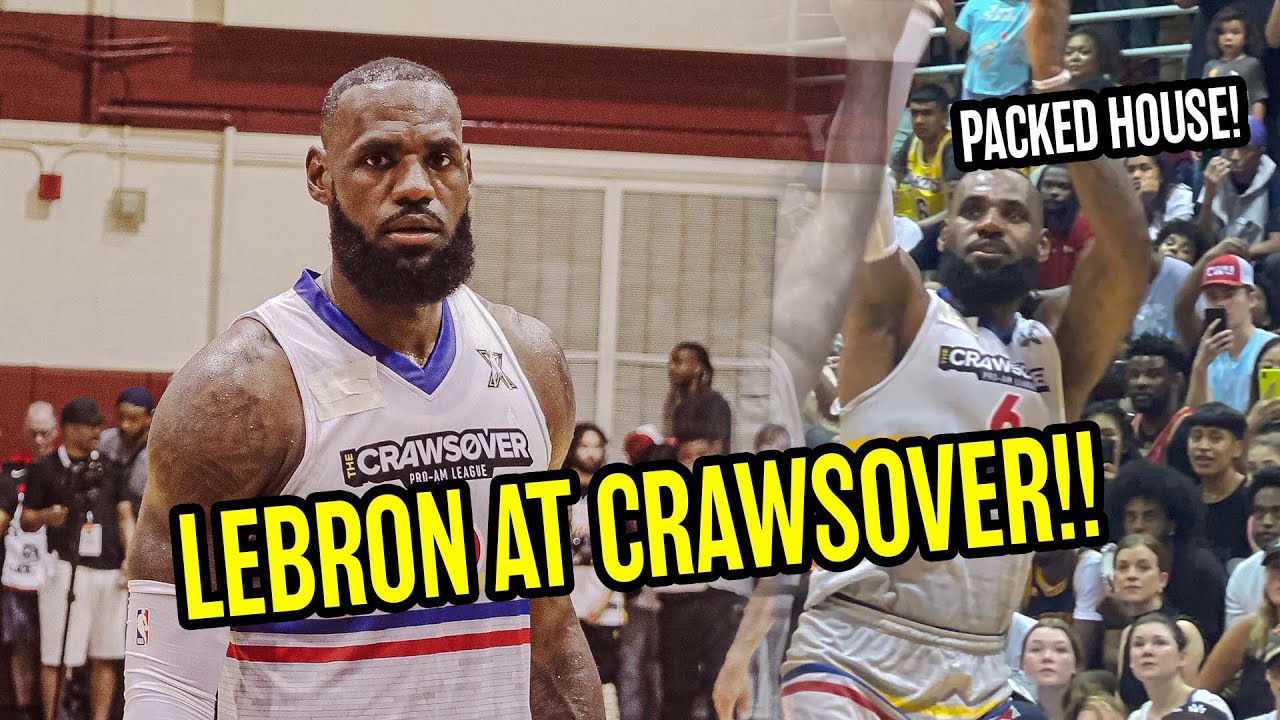 LeBron James, Jayson Tatum & More GO STUPID At CrawsOver!! But Game Ends Early 😱