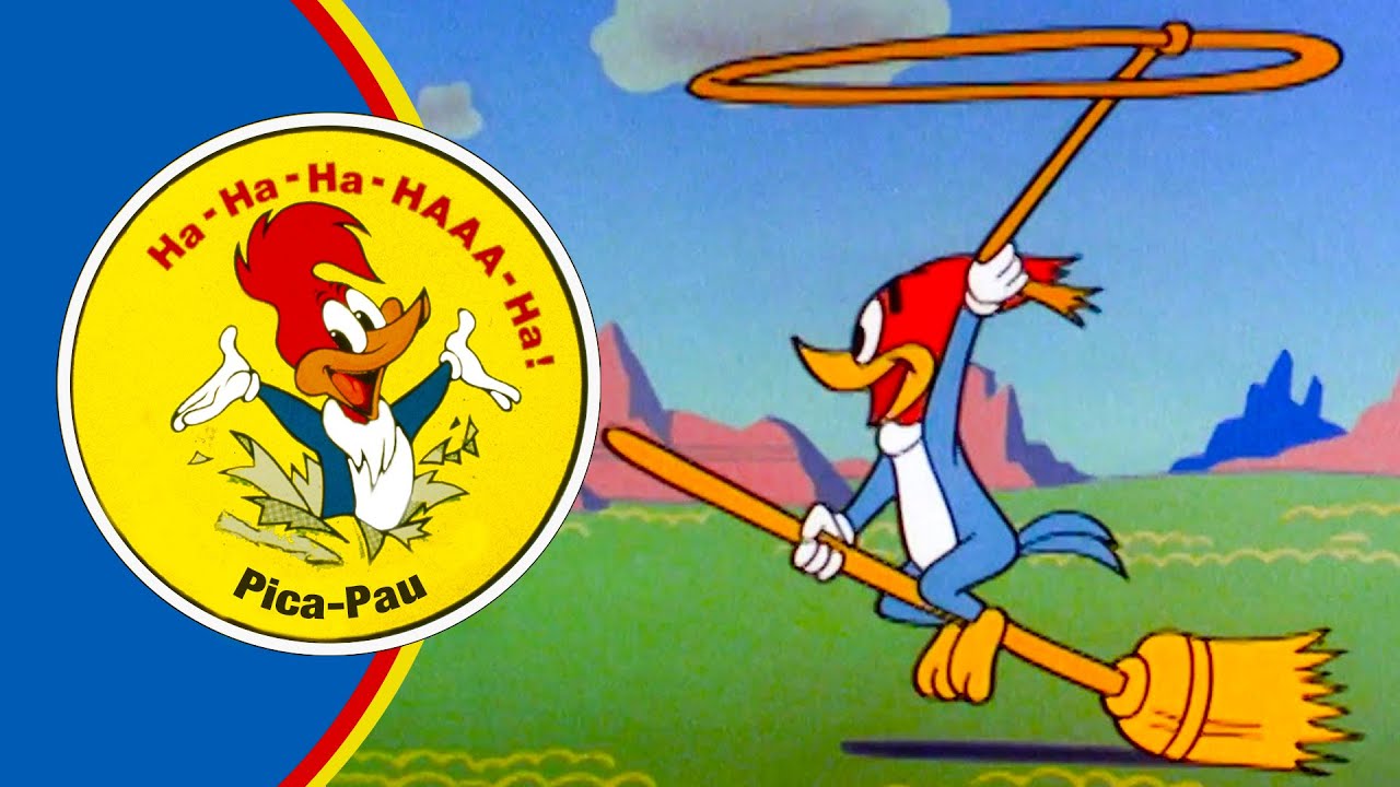 Viagem ao Velho Oeste do Pica-Pau | 2.5 Horas de Episódios Antigos | Pica-Pau em Português