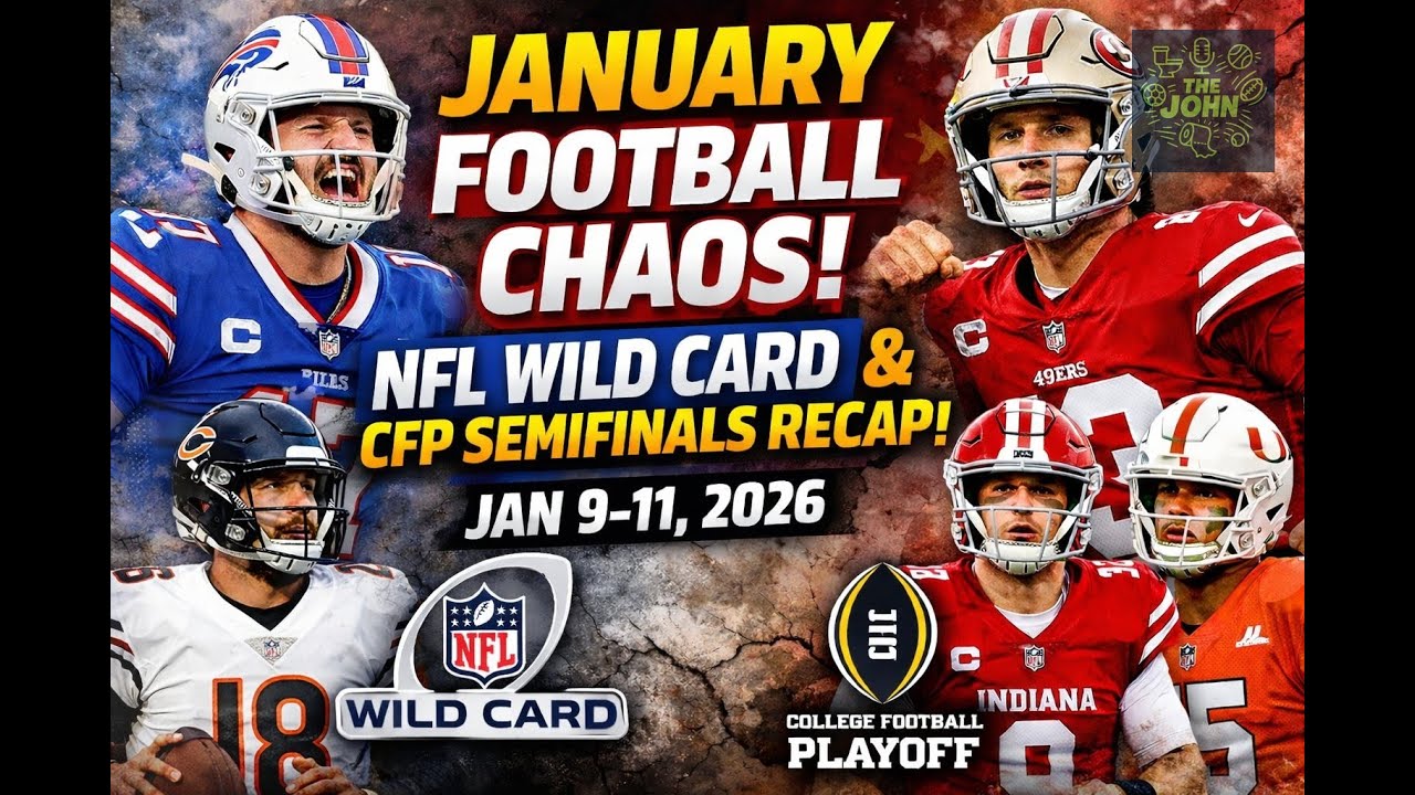 The John Ep#69: January Football Chaos: NFL Wild Card & CFP Semifinals Recap