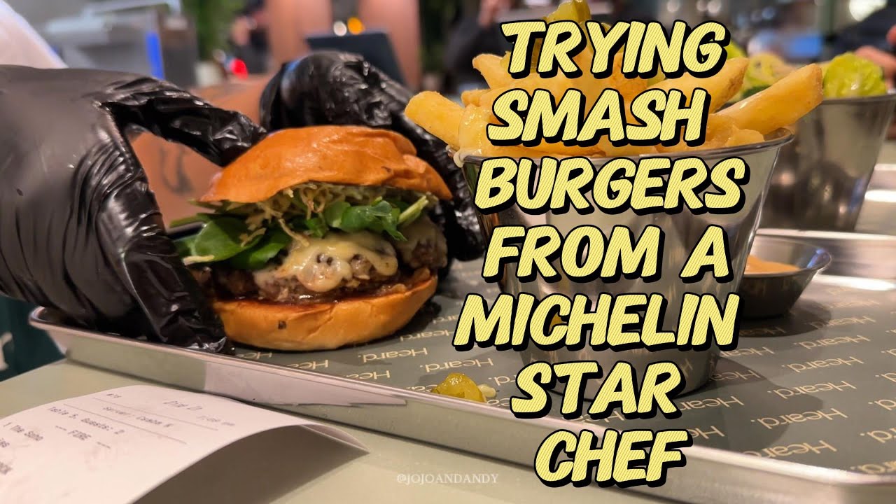 Trying Burgers From a Michelin Star Chef - Heard Burger - with Honest Review