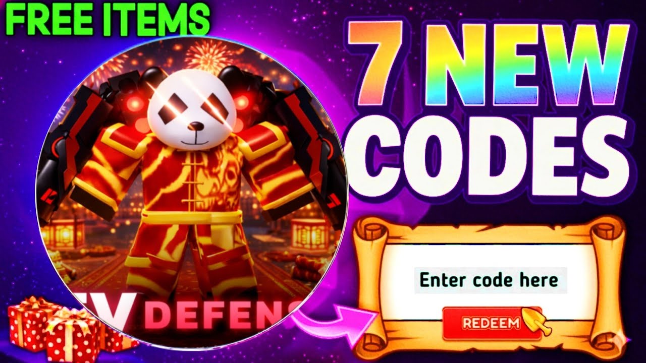 *SECRET UPDATE!* | TV Defense CODES 2026 (ROBLOX TV Defense)