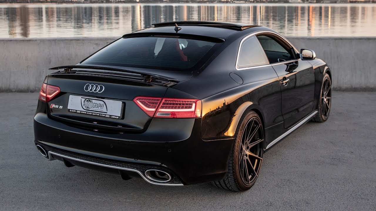 The LAST AUDI WITH SOUL? AUDI RS5 V8 4.2 - Details of the future icon (450hp,V8 NA, black/red)