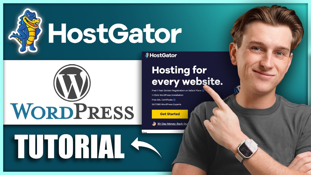 Cómo Construir un Sitio Web de WordPress en HostGator | Tutorial Fácil para Principiantes