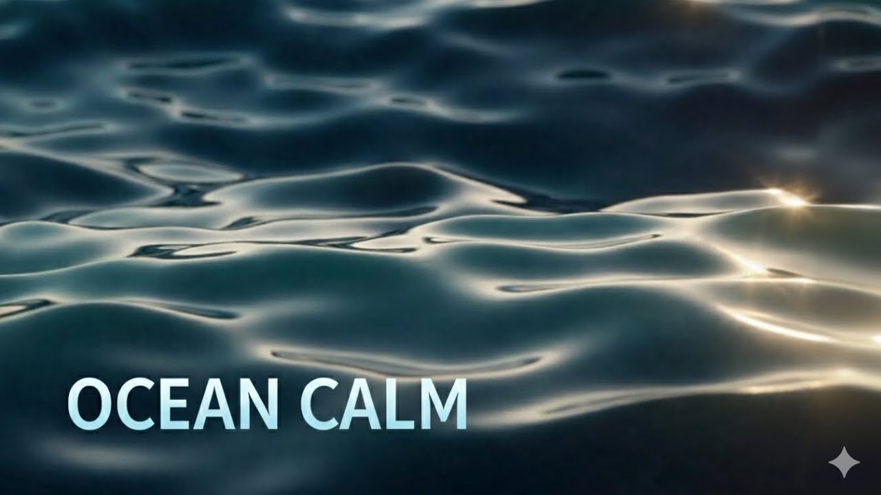 Calm Ocean Waves 🌊 for Relaxation, Stress Relief & Peaceful Sleep