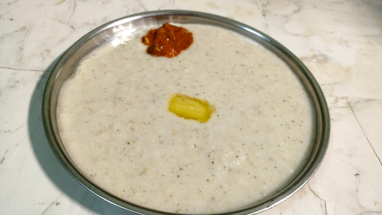 ಉತ್ತರ ಕರ್ನಾಟಕದ ಕುಸುಬಿ ಹಾಲಿನ ಜೋಳದ ನುಚ್ಚು |
