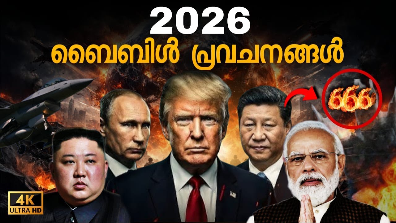 2026 ബൈബിൾ പ്രവചനങ്ങൾ | 2026യും ബൈബിൾ പ്രവചനങ്ങളും, നാം ഏത് കാലത്താണ്?