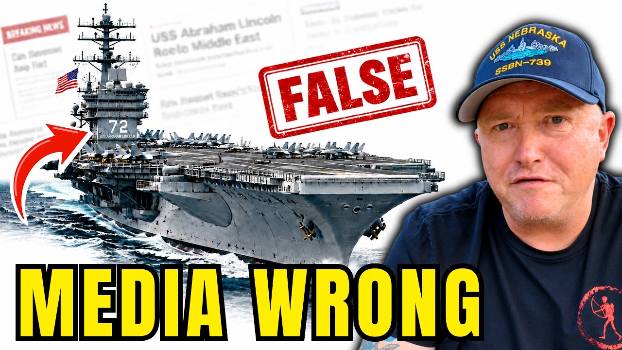 Navy Veteran HUMILIATES Media as USS Abraham Lincoln Story FALLS APART!