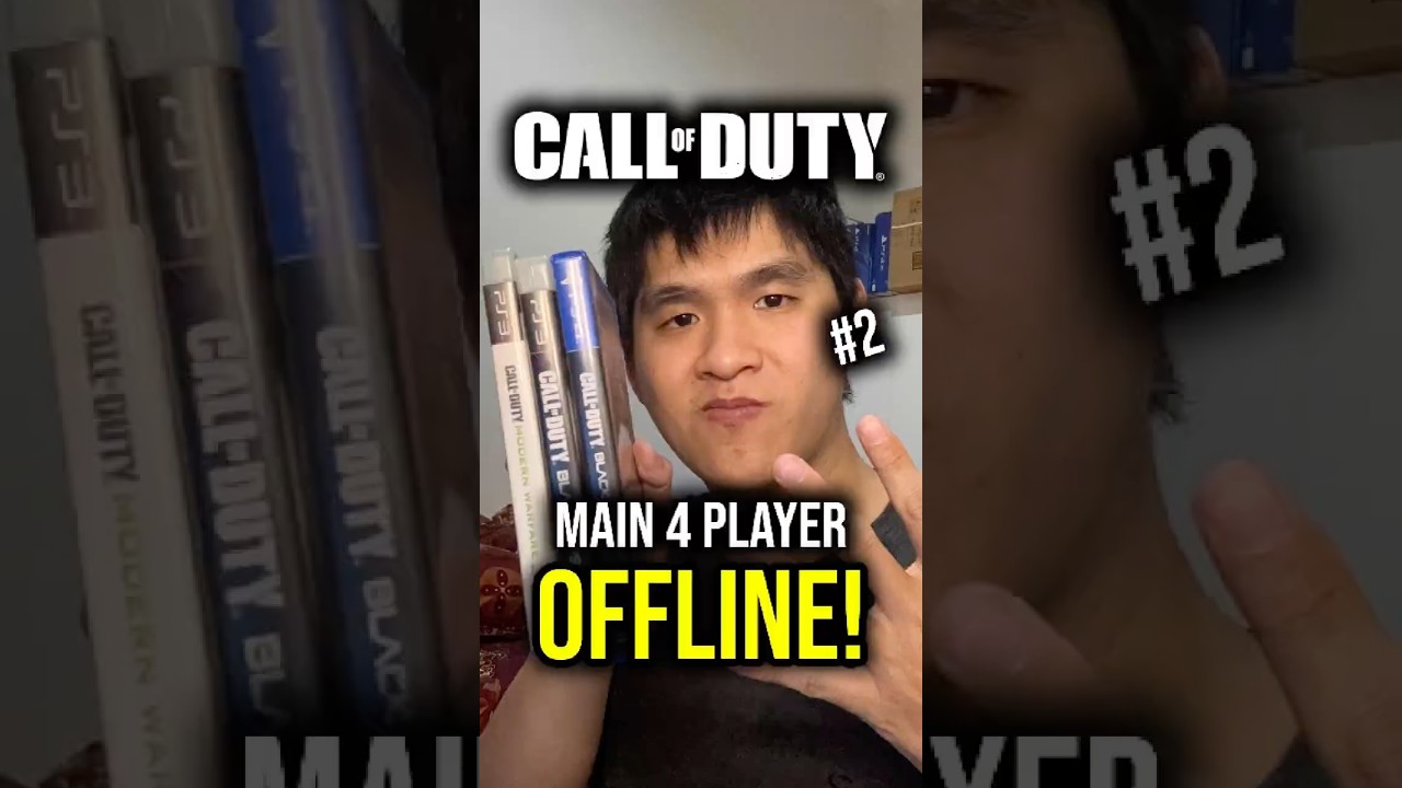 GAME CALL OF DUTY BISA MABAR 4 PLAYER SPLIT SCREEN OFFLINE TANPA INTERNET! - PART TERAKHIR??