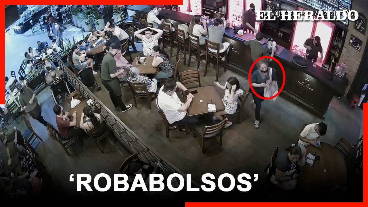 Notas EH | ¿Quién es la ‘roba-bolsos’ que tiene azotados a restaurantes en Barranquilla?