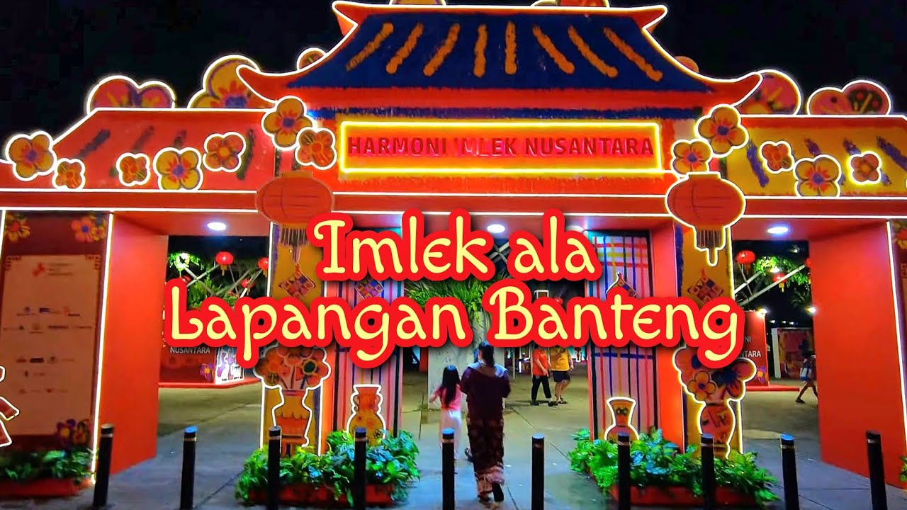 Semarak Imlek!! Nyok ke Lapangan Banteng Menyala Full Lampion