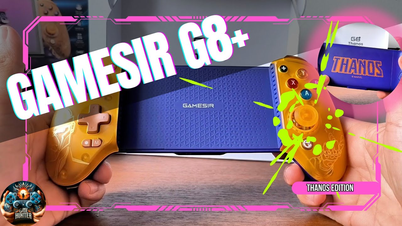 GameSir G8 Plus Tanos Edition 🎮 ¿El mejor mando para Android, Switch y PC en 2025?