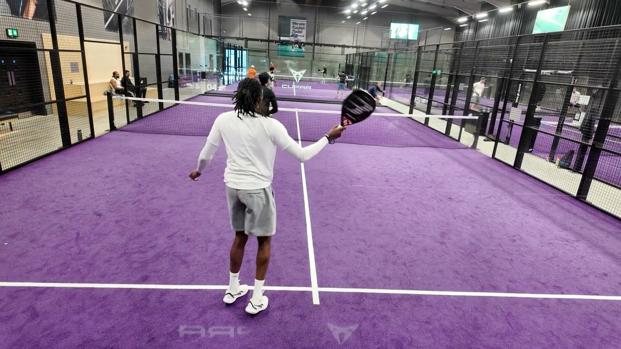 Biz & Milad Vs Denn & Court 1-6 6-1 1-6 | Rocket Padel Beckton