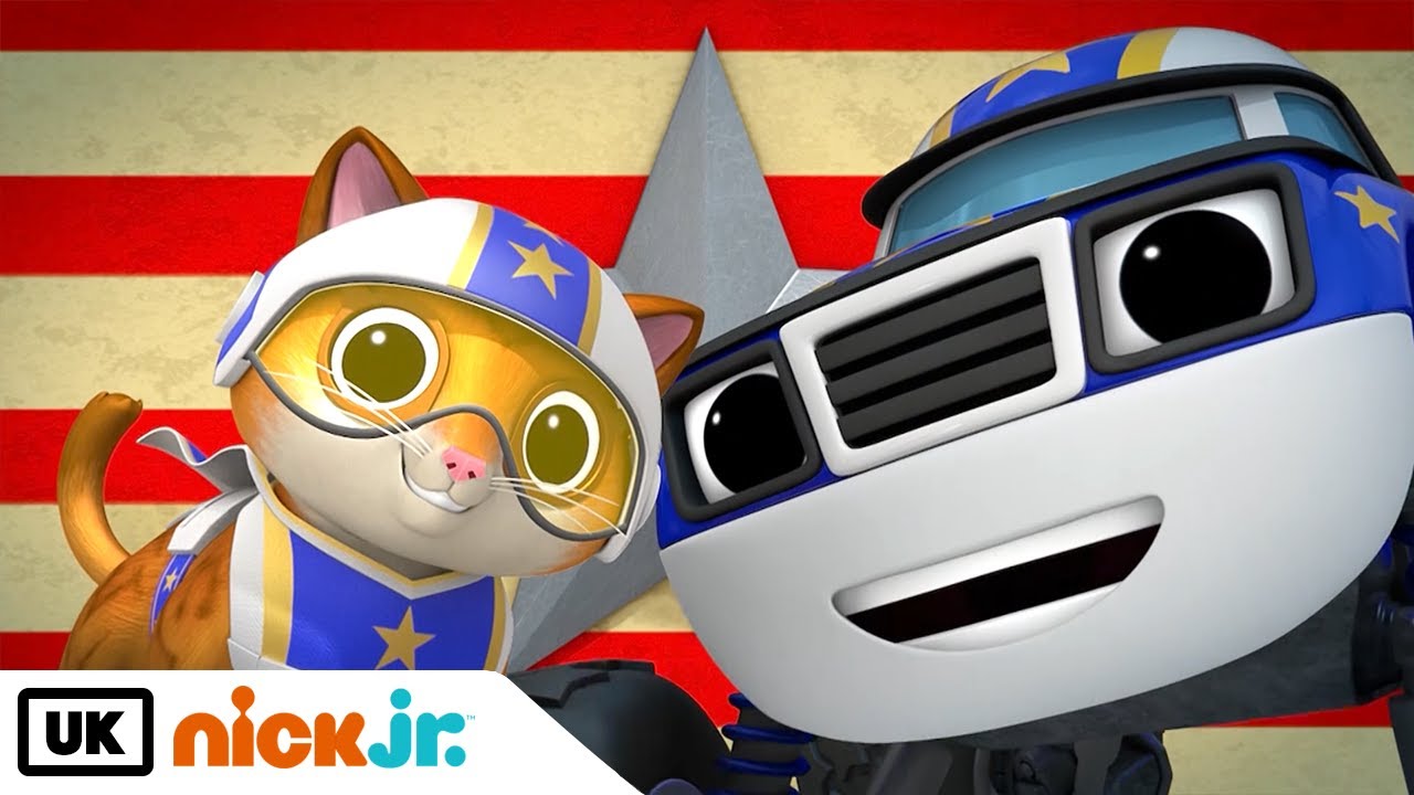 Blaze and the Monster Machines | Darington's Stunt Kitty! | Nick Jr.
