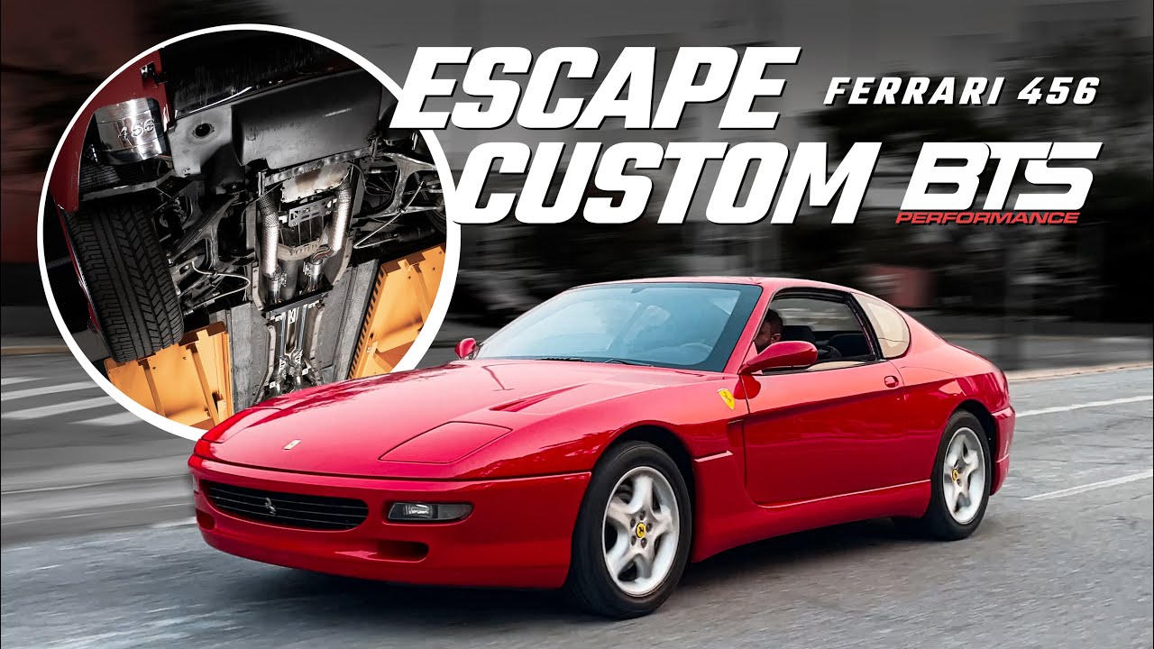 Escape Custom Made para Ferrari 456 by BTS Performance