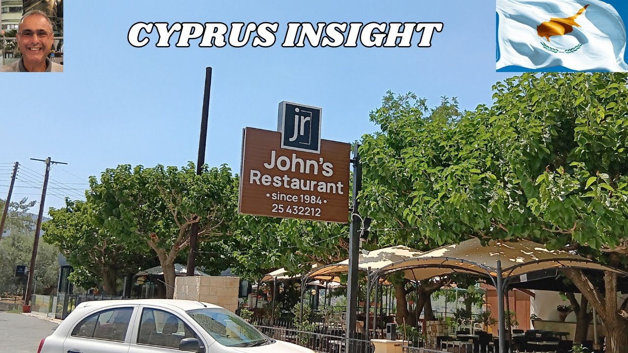 John's Restaurant Trimiklini Cyprus - Great Food Stunning Views.