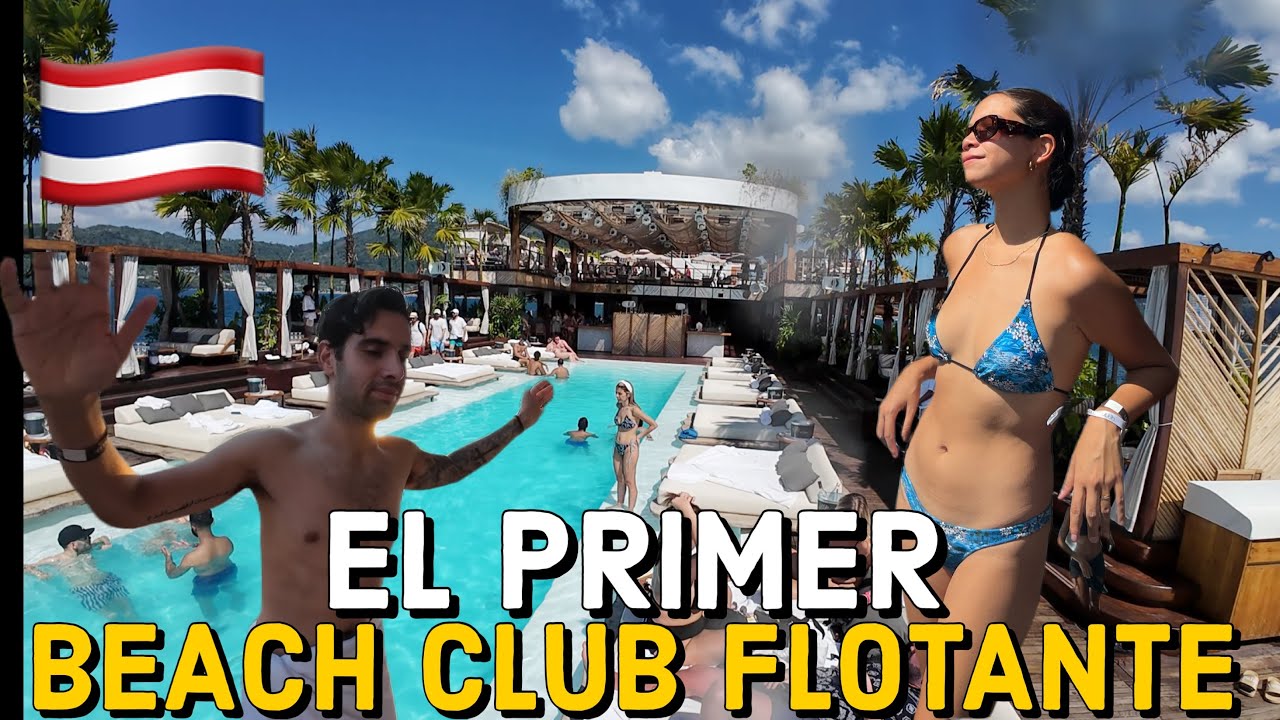 Yona Beach Club en TAILANDIA: el primer beach club FLOTANTE
