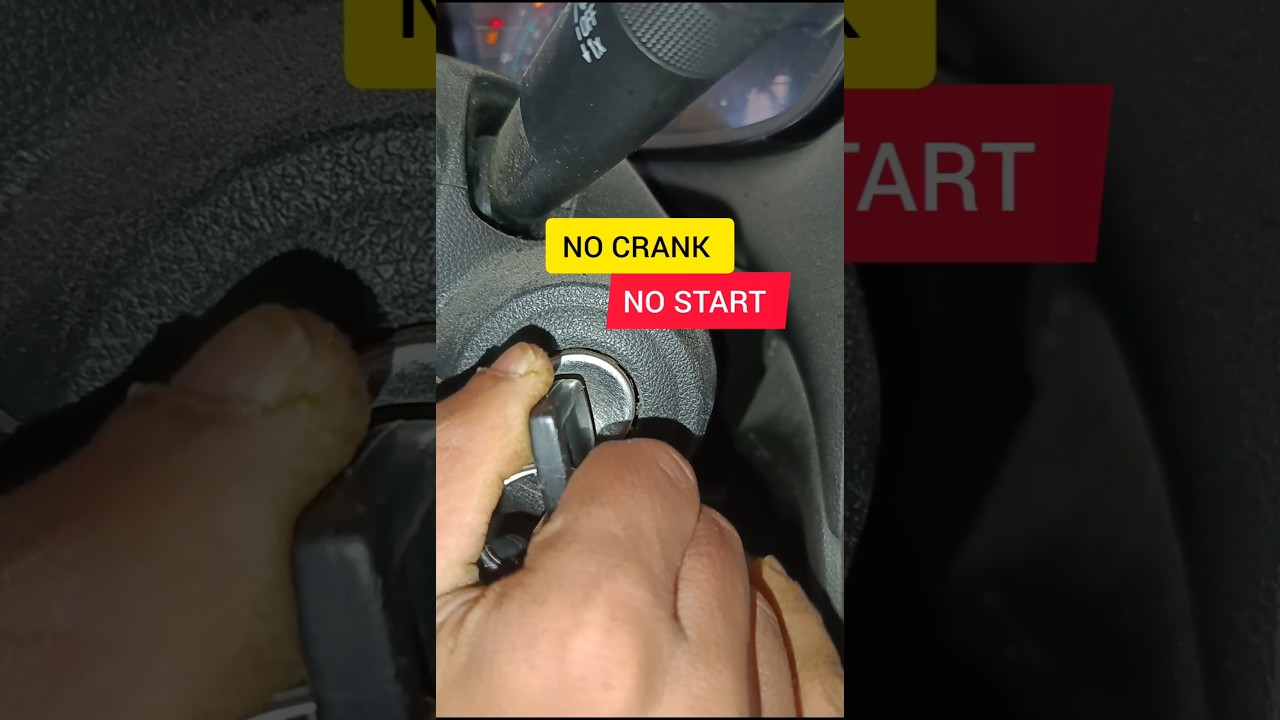 No Crank No Start Easy Fix #shots #nostart #solution