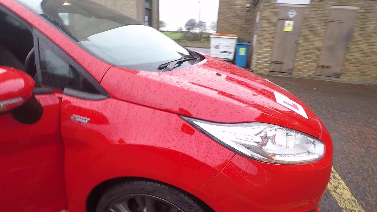 Show me tell me questions, Ford Fiesta 2016 model