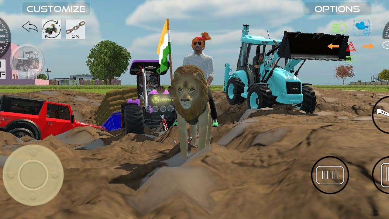JCB Tractor Thar Game Video / Line Power 2026 / New Game Cartoon Video 2026 / Toy Car Cartoon 2026 