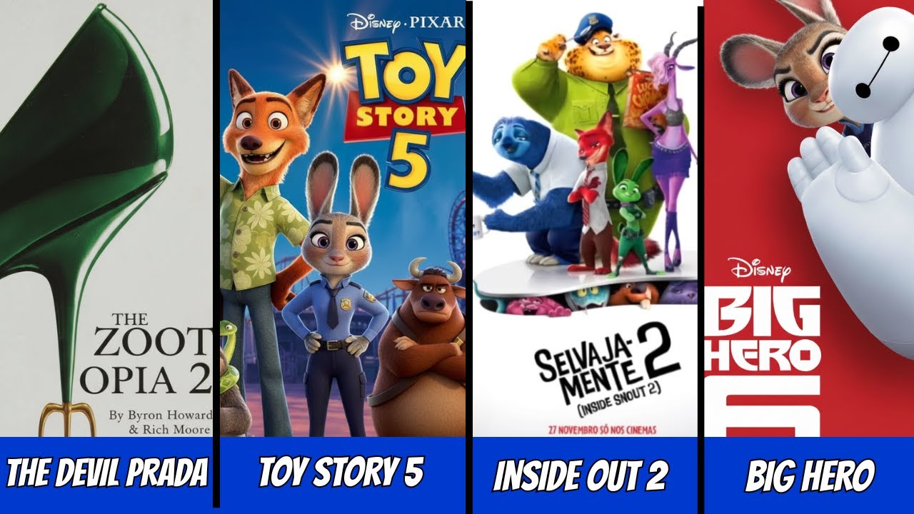 Пародия на известные постеры к мультфильму «Зверополис 2» 🎬🦊 | Фан-арт Disney | Последняя версия