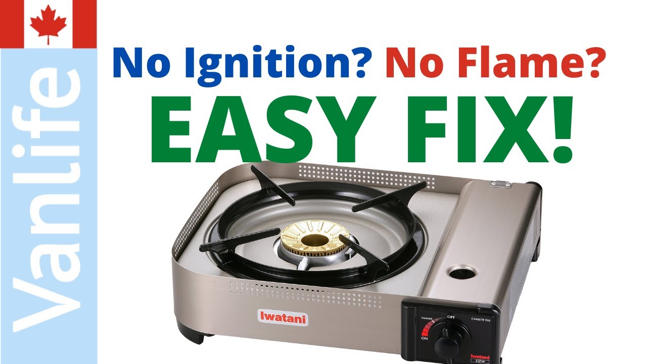 Iwatani 35FW Butane Stove Burner not Igniting? Here's the quick and easy fix!